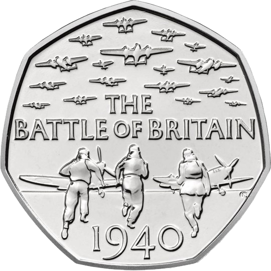 2015 50p Coin Battle of Britain